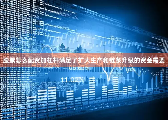 股票怎么配资加杠杆满足了扩大生产和链条升级的资金需要